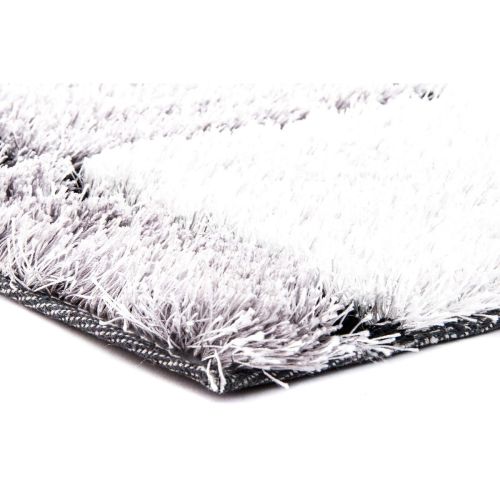 Alfombra DKD Home Decor 160 x 230 x 2 cm Negro Poliéster Blanco Cuadros