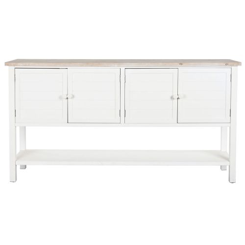 Aparador DKD Home Decor Blanco Abeto Madera MDF 160 x 40 x 86 cm