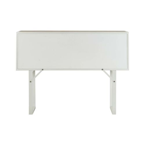 Consola DKD Home Decor Blanco Metal Abeto 120 x 35 x 90 cm