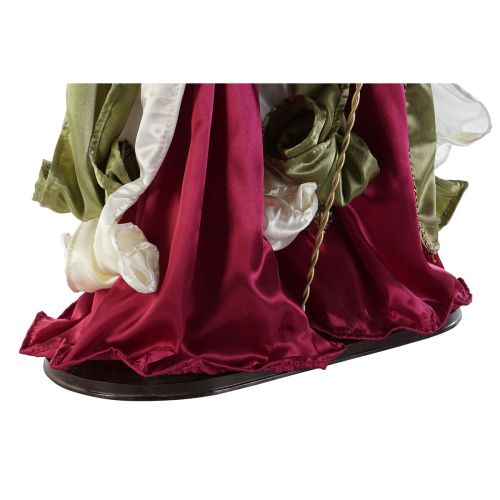 Belén de Navidad DKD Home Decor Blanco Rojo Verde 48 x 28 x 90 cm