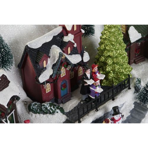 Adorno Navideño DKD Home Decor Multicolor 34 x 18 x 27,5 cm