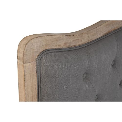 Cabecero de Cama DKD Home Decor Gris oscuro Madera de caucho 160 x 10 x 120 cm