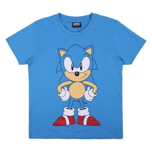 Pijama Infantil Sonic Azul