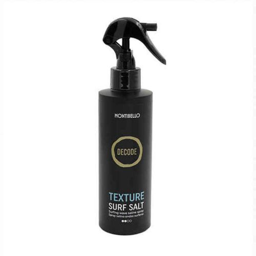 Agua de Peinado para Rizos y Ondas Decode Texture Surf Salt Montibello DTSS (200 ml)