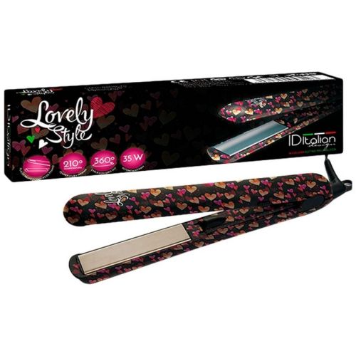 Plancha de Pelo Lovely Style Id Italian 35W Corazón