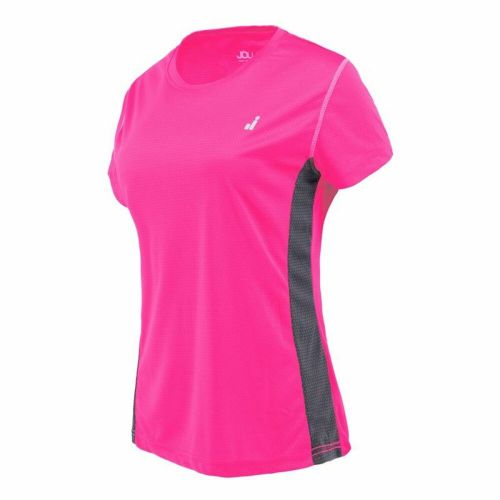 Camiseta Deportiva de Manga Corta Joluvi Ultra  Fucsia