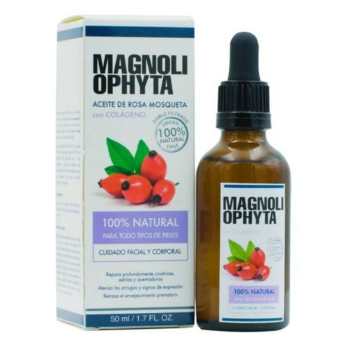 Aceite Facial Magnoliophytha Aceite De Rosa Mosqueta Con colágeno Rosa Mosqueta 30 ml 50 ml