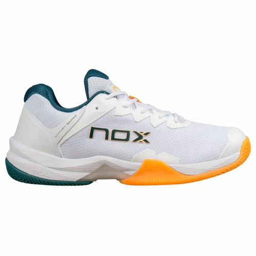 Zapatillas de Running para Adultos Nox ML10 Hexa Blanco Naranja