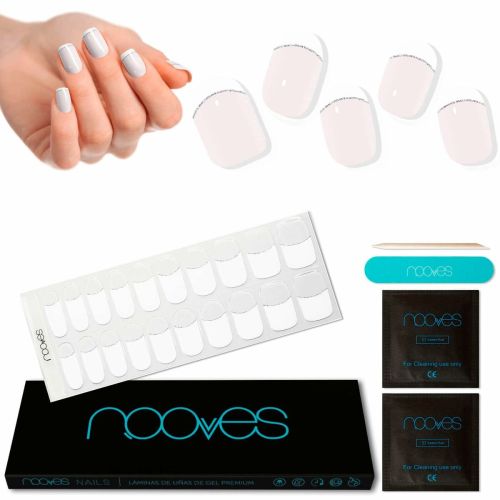 Esmalte de uñas Nooves LÁMINAS DE UÑAS DE GEL 20 Piezas