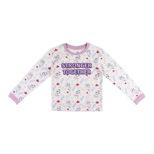 Pijama Infantil Frozen Beige