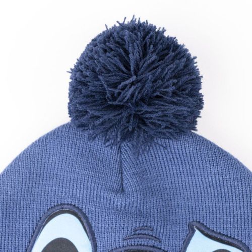 Gorro Infantil Stitch Azul (Talla única)