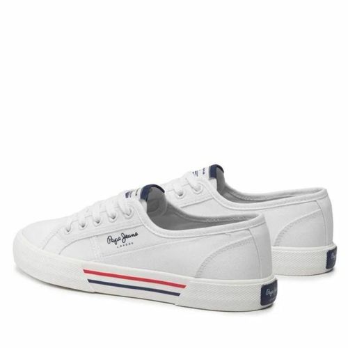 Zapatillas Deportivas Mujer Pepe Jeans Brady Basic Blanco