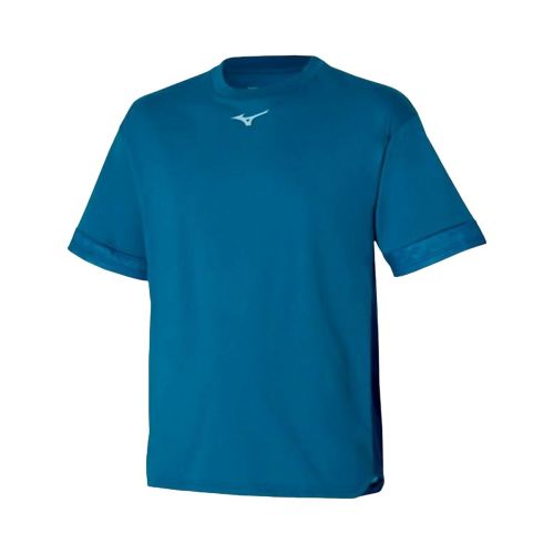 Camiseta de Manga Corta Hombre Mizuno Athletics Mesh