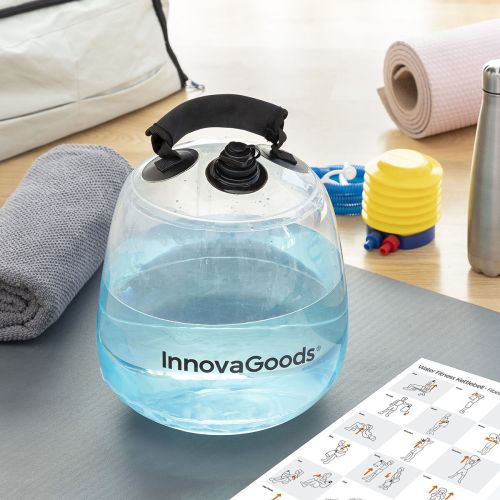 Pesa Rusa de Agua para Entrenamiento Fitness con Guía de Ejercicios Fibell InnovaGoods