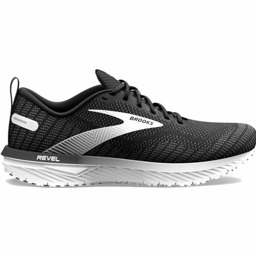 Zapatillas de Running para Adultos Brooks Revel 6 Negro Hombre