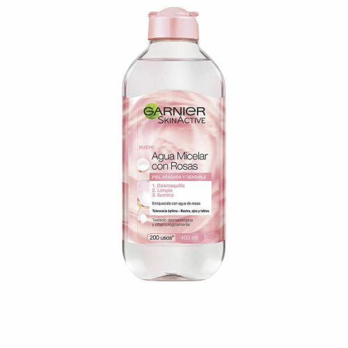 Agua Micelar Desmaquillante Garnier Skinactive Agua Rosas Agua de rosas 400 ml