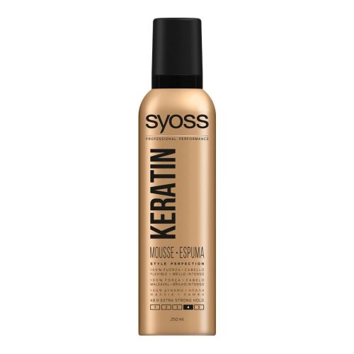 Espuma Moldeadora Keratin Syoss (250 ml)