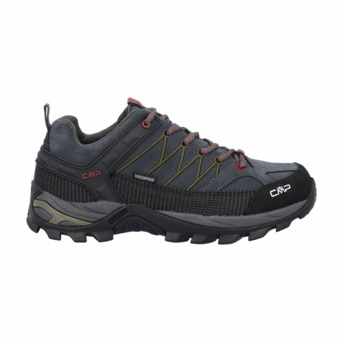 Zapatillas Deportivas Hombre Campagnolo Rigel Low Trekking Shoes Wp Negro Gris