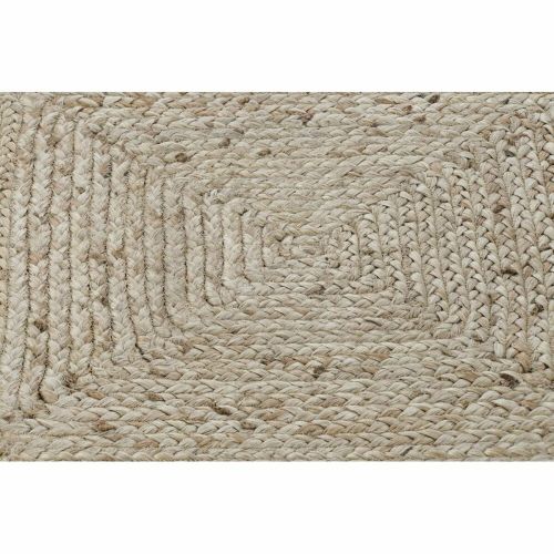 Alfombra DKD Home Decor Marrón Natural 160 x 230 x 1 cm