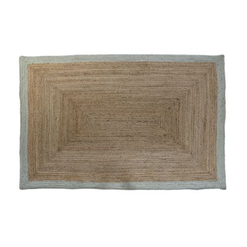 Alfombra DKD Home Decor Verde Marrón claro Natural Scandi 160 x 230 x 1 cm