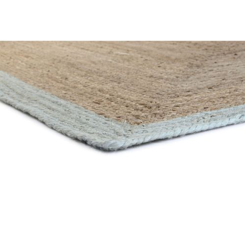 Alfombra DKD Home Decor Verde Marrón claro Natural Scandi 200 x 290 x 1 cm