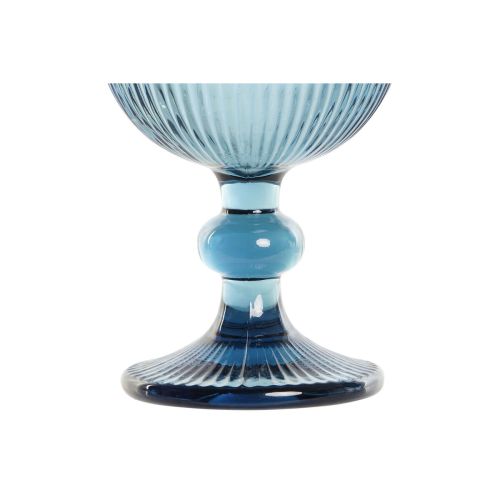 Set de Copas DKD Home Decor Azul Cristal 240 ml