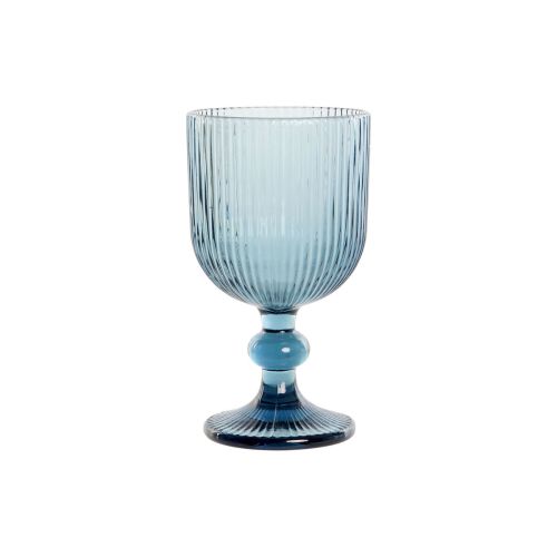 Set de Copas DKD Home Decor Azul Cristal 240 ml