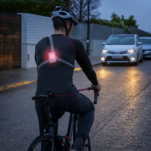 Arnés Deportivo con Luces LED Safelt InnovaGoods V0103454 (Reacondicionado A)