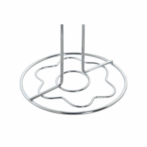 Portarrollos de Papel Higiénico DKD Home Decor Plata Metal Cromado (14 x 14 x 55 cm)