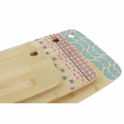 Juego de tablas de cortar DKD Home Decor Tropical