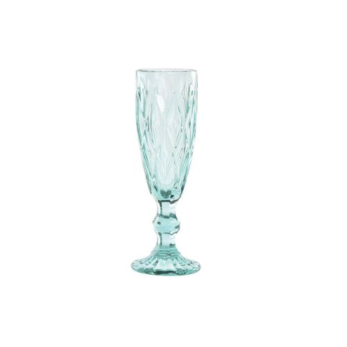 Copa DKD Home Decor Cristal Turquesa (150 ml)