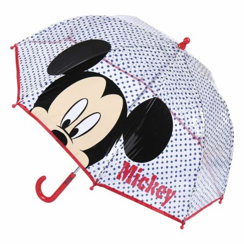 Paraguas Mickey Mouse Rojo 100 % POE