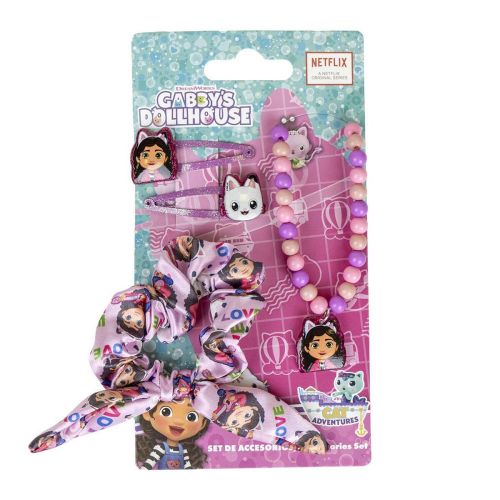 Accesorios para el Pelo Gabby’s Dollhouse Rosa 4 Piezas