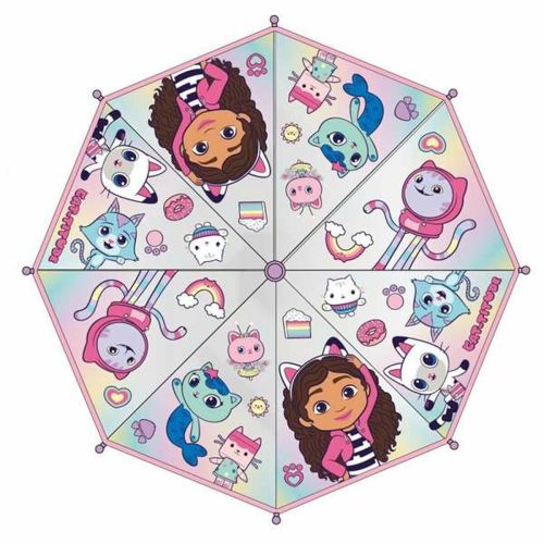 Paraguas Gabby’s Dollhouse Rosa 45 cm