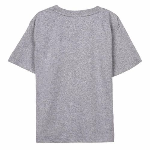 Camiseta de Manga Corta Infantil Spider-Man Gris 8 Años