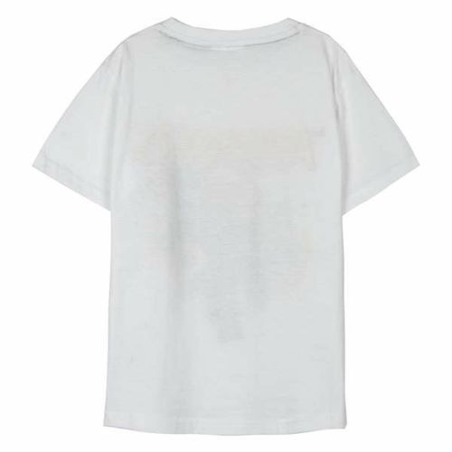 Camiseta de Manga Corta Infantil Marvel Blanco 14 Años