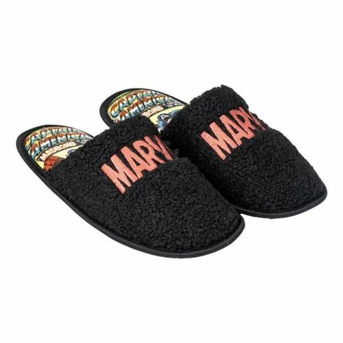 Zapatillas de Estar por Casa Marvel Negro