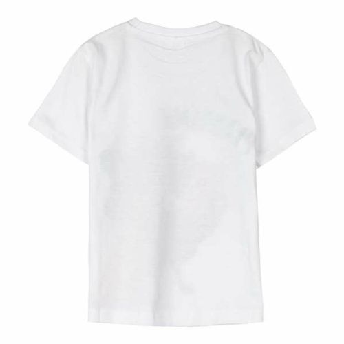 Camiseta de Manga Corta Niño The Lion King Blanco