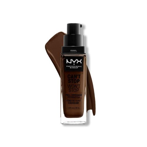 Base de Maquillaje Cremosa NYX Can’t Stop Won’t Stop Deep Ebony 30 ml