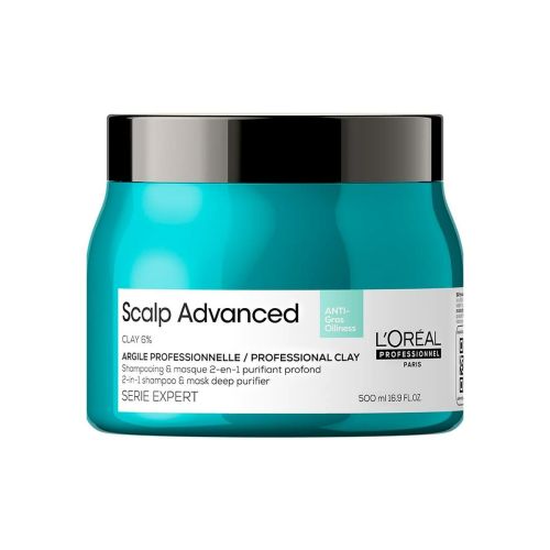 Mascarilla Purificante L’Oreal Professionnel Paris Scalp Advanced 500 ml