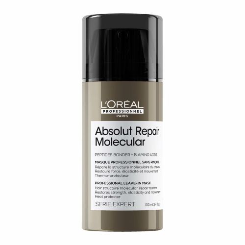 Mascarilla Capilar sin aclarado L’Oreal Professionnel Paris Absolut Repair Molecular Complejo Reparador 100 ml