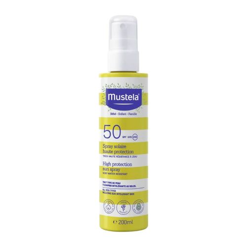Protector Solar para Niños en Spray Mustela   Spf 50 200 ml