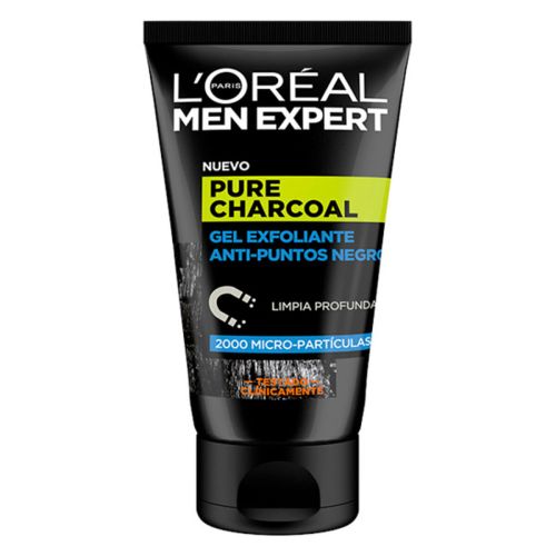 Exfoliante Facial Pure Charcoal L’Oreal Make Up Men Expert (100 ml) 100 ml