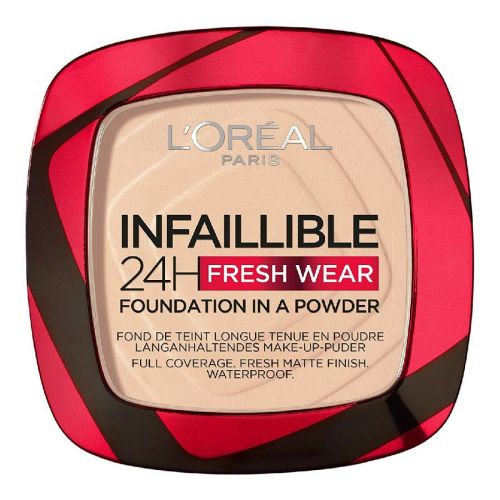 Base de Maquillaje en Polvo Infallible 24h Fresh Wear L’Oreal Make Up AA186600 (9 g)