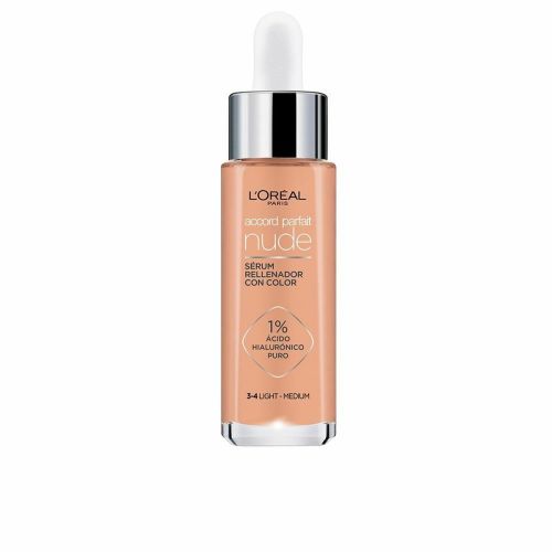Base de Maquillaje Cremosa L’Oreal Make Up Accord Parfait 3-4 (30 ml)