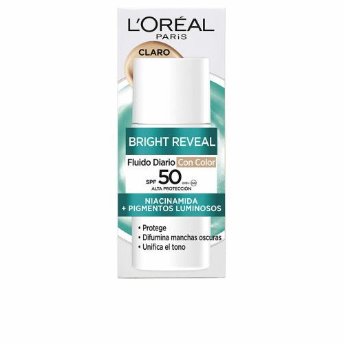 Crema Facial L’Oreal Make Up BRIGHT REVEAL NIACINAMIDA Spf 50 50 ml