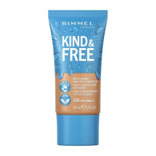 Base de Maquillaje Cremosa Rimmel London Kind & Free 150-rose vanilla (30 ml)
