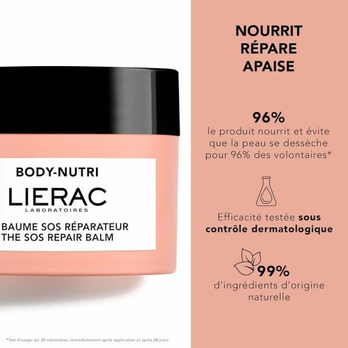 Bálsamo Reparador Corporal Lierac BODY-NUTRI 30 ml