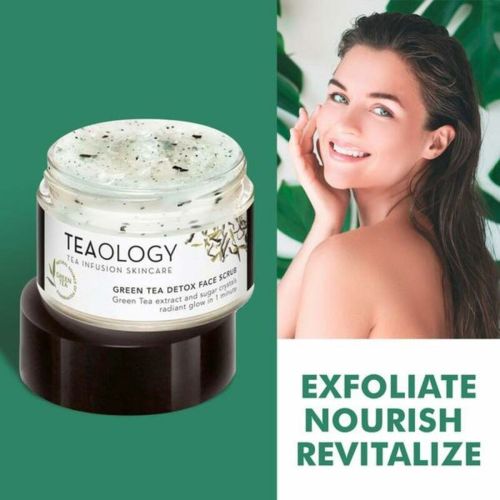 Mascarilla Exfoliante Teaology Té Verde Azúcar Detoxificante (50 ml)