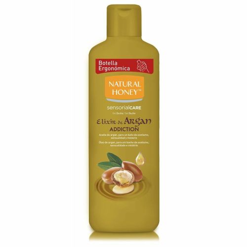 Gel de Ducha Con Aceite de Argán Natural Honey (600 ml)